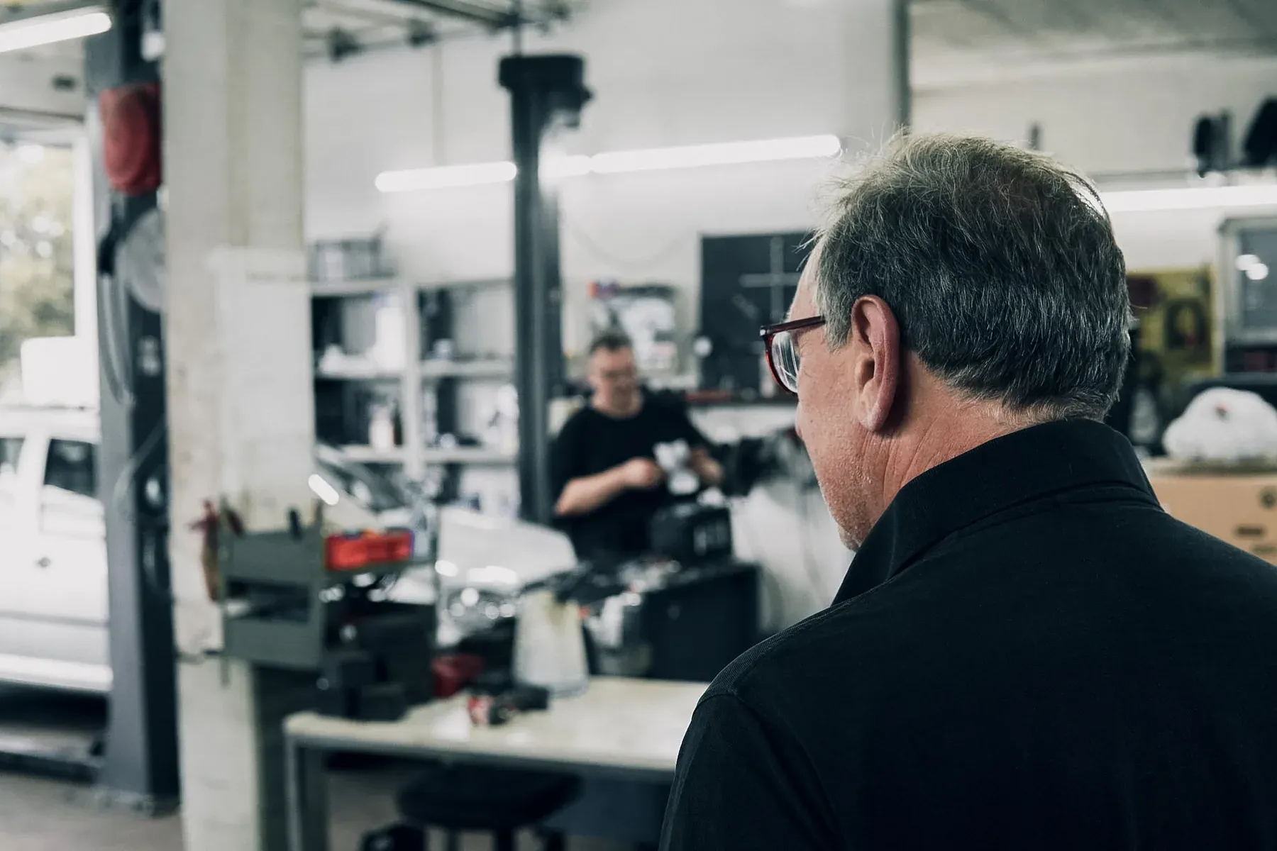 Fotografie aus der Serie Automobilservice, Aufnahme DSC02116