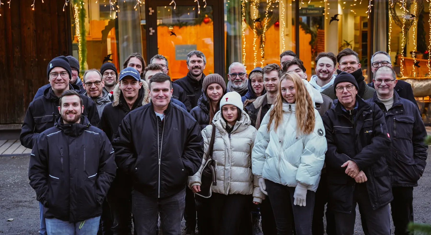 Gruppenportrait bei einem Team Event