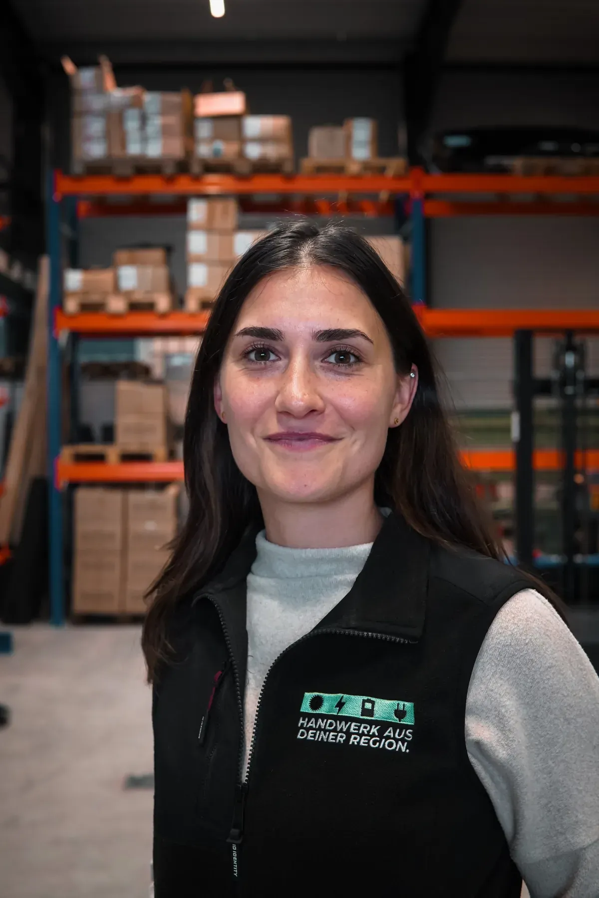 Mitarbeiterportrait im Unternehmen